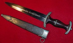 Nazi Early SA Dagger by Scarce Maker "E. KNECHT & Co."...$450 SOLD