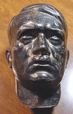 Nazi Metal Bust of Adolf Hitler...$250 SOLD