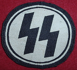 Nazi SS Sports Shirt Patch...$425 SOLD