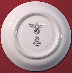 Nazi Porcelain Saucer Dated 1941...$45 SOLD