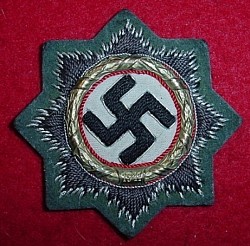 Nazi Cloth German Cross in Gold 1941...$575 SOLD