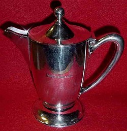 Nazi-era Hotel Coffee Pot...$175 SOLD