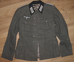 Nazi Army Pioneer Officer's Four-Pocket Tunic...$750 SOLD