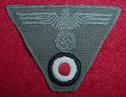 Nazi M43 Field Cap Insignia Patch...$35 SOLD