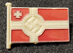 Nazi Reichskriegsflagge Plastic Badge...$19 SOLD