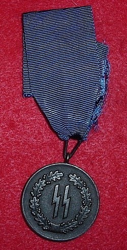 Nazi SS 4-Year Long Service Medal...$395 SOLD