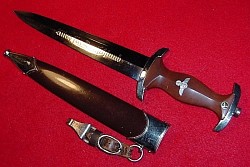 Nazi SA Dagger Dated 1942 with RZM M7/66 Maker's Code...$475 SOLD