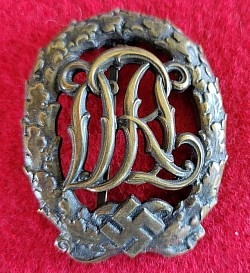 Nazi DRL Sports Badge in Bronze...$60 SOLD