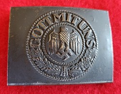 Nazi Kriegsmarine EM Belt Buckle by RODO...$185 SOLD