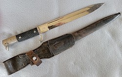 Nazi NCO Dress Bayonet by Aesculop with 