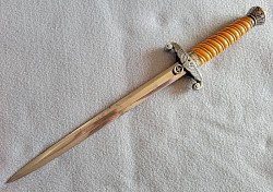 Nazi Army "Parts" Dagger with Original Grip, Pommel and Crossguard...$110 SOLD