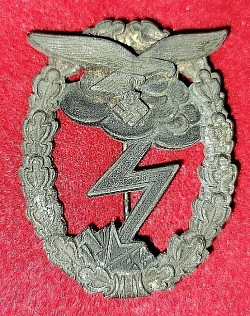 Nazi Luftwaffe Ground Combat Badge by Gustav Brehmer...$225 SOLD