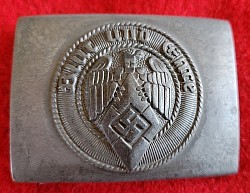 Nazi Hitler Youth Member's Belt Buckle by Wilhelm Schroder & Co., Lüdenscheid...$100 SOLD