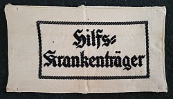 Nazi Military Stretcher Bearer Armband...$50 SOLD