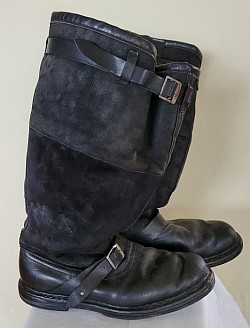 Nazi Luftwaffe Fur Lined Flight Boots...$295 SOLD