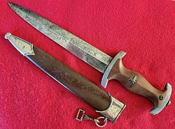 Nazi SA Dagger with RZM 