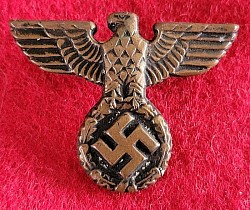 Nazi Reichspost/Reichsbahn Visor Hat Eagle Insignia...$45 SOLD