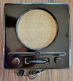 Nazi Model 1938 “Deutscher Kleinempfänger" AM Radio...$395 SOLD