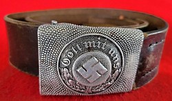 Nazi Police EM Buckle with Belt...$150 SOLD