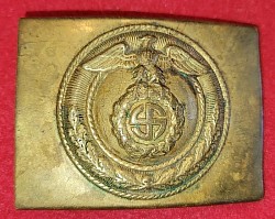 Nazi SA Belt Buckle with 