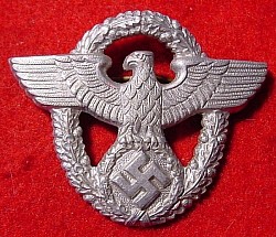 Nazi Police Cap Insignia...$45 SOLD