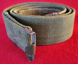 Nazi-era Army Tropical Web EM Belt...$150 SOLD