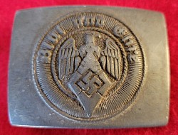 Nazi-era Hitler Youth Belt Buckle Marked 