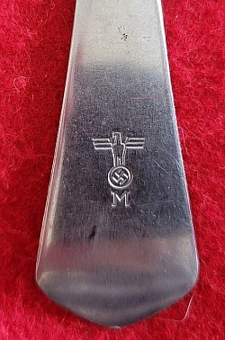 Nazi-era Kriegsmarine-Marked Stainless Steel Dinner Fork...$35 SOLD