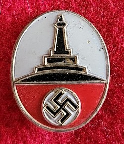 Nazi Kyffhäuserbund Veteran's Association Visor Hat Insignia...$30 SOLD