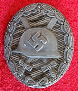 Nazi Silver Wound Badge Marked 