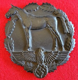 Nazi SA Equestrian Youth Honor Plaque...$225 SOLD