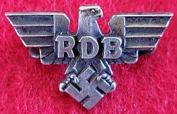 Nazi "RDB" Membership Badge...$30 SOLD