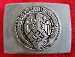 Nazi Hitler Youth Belt Buckle Marked "RZM M4/38"...$90 SOLD