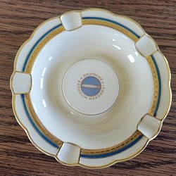 Nazi-era “Deutsche Zeppelin Reederei” Porcelain Ashtray...$295 SOLD