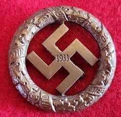 Nazi 1933 Gau München Badge...$170 SOLD