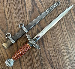 Nazi Luftwaffe 2nd Model Dress Dagger by SMF with WaA Marking...$495 SOLD