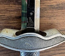 Nazi Luftwaffe 2nd Model Dress Dagger by SMF with WaA Marking...$495 SOLD