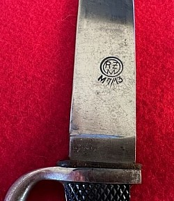 Nazi Hitler Youth Knife Marked 