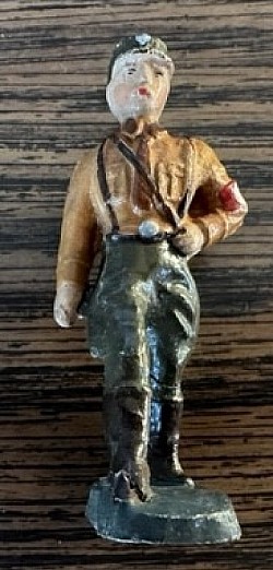 Nazi 1930s-Era SA Mann Figurine with Maker's Marking...$40 SOLD