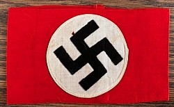 Nazi NSDAP Swastika Armband with RZM Tag...$195 SOLD