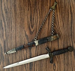 Nazi Early Luftwaffe 1st Model Dagger by SMF with Waffenamt...$475 SOLD