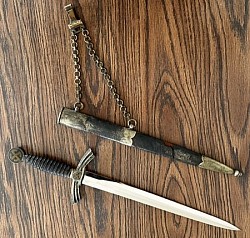 Nazi Early Luftwaffe 1st Model Dagger by SMF with Waffenamt...$475 SOLD