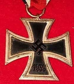 Nazi 1939 Iron Cross 2nd Class...$180 SOLD