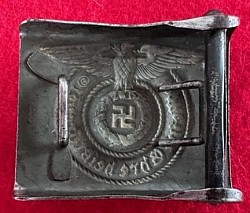 Nazi SS EM Steel Belt Buckle by RODO...$625 SOLD