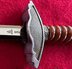 Nazi Miniature 2nd Model Luftwaffe Dagger by SMF w/Advertising Inscription...$550 SOLD