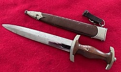 Nazi SA Dagger by Anton Wingen Jr. with Hanger Strap & Buckle...$415 SOLD