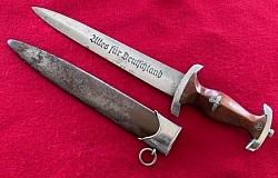 Nazi SA Dagger by Malsch & Ambronn of Steinbach...$395 SOLD