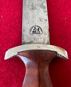 Nazi SA Dagger by Malsch & Ambronn of Steinbach...$395 SOLD
