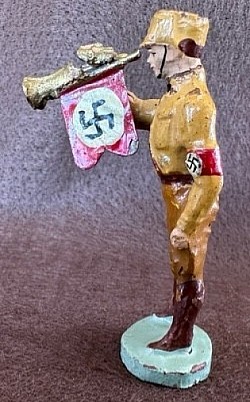 Nazi SA Bugler Toy Figurine...$65 SOLD
