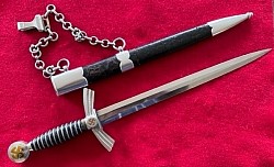 Nazi Luftwaffe 1st Model Dagger by E.& F. Horster with Hanger Chain...$575 SOLD